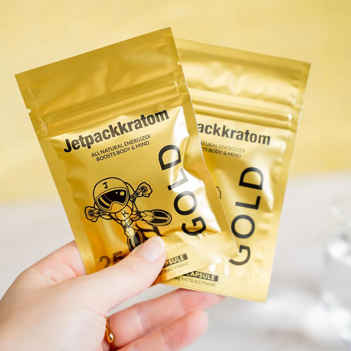 Jetpackkratom GOLD 80mg Extract - Capsules — image 2